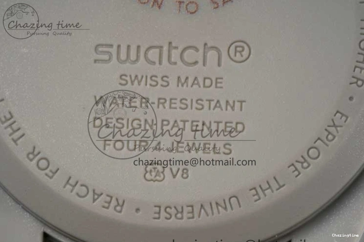 0418 Speedmaster Misson To Saturn 1:1 Best Edition Beige Dial On Nylon Strap Quartz Casual 7861